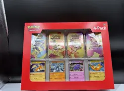 Pokemon 151 (4 Mini Tins + 4 Promo Cards Bundle Pack #2) Pokemon Sams Club - NEW - Image 1