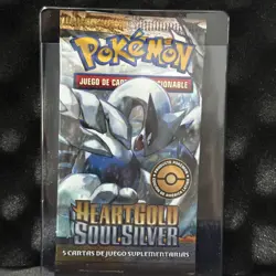 Pokemon TCG Lugia HGSS HeartGold SoulSilver Spanish Booster Pack 5 Card Pack - Image 1