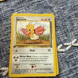 Pokemon TCG Jungle Spearow Card 62/64 Regular Common 1st Edition - Image 1