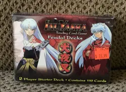 InuYasha Feudal 2 Player Starter Deck NEW Trading Collectible Card Game Warfare - Image 1