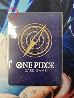 One Piece Card game Japanese Sanji/Nami OP10-005 Flagship Battle Asia Prize - Image 2