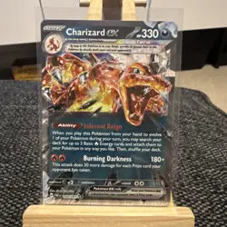 Charizard EX 054/091 - Paldean Fates - Pokemon Card - Near Mint - Image 1