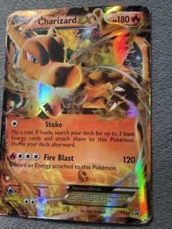 Charizard EX 2014 XY29 Black Star Promo Holo Pokemon Card HP - Image 3