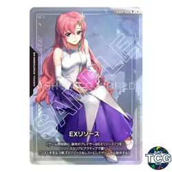 EX Resource P EXRP-002 Lacus Clyne Card Case Set 01 Gundam Card Game Japanese - Image 1