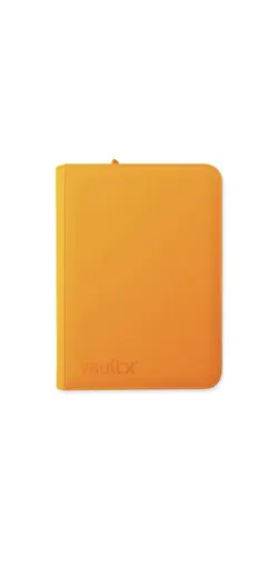 Vault X Neon Orange 9-Pocket Exo-Tec Zip Binder - 360 Cards - New - Image 1