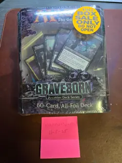 Magic the Gathering MTG Graveborn Premium Foil Deck - 60 CardsNIB Factory Sealed - Image 1