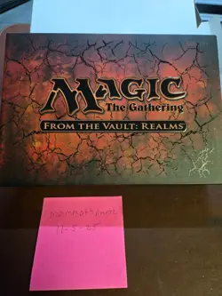Magic the Gathering MTG From The Vault: Realms Box Set Factory Sealed New - Image 1