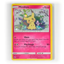 Pokemon - Mimikyu Holo - SM163 - Black Star Promo Card - Image 1