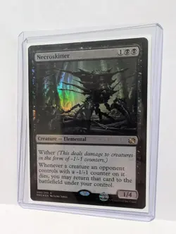 Necroskitter Modern Masters 2015 **FOIL** black elemental wither counters - Image 1
