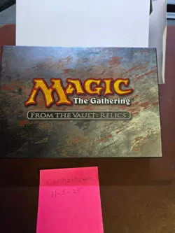 Magic The Gathering - From the Vault: Relics Box Set - NEW Sealed w/OG White Box - Image 1