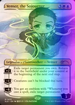 MTG Venser, the Sojourner (1423/2166) Secret Lair Drop Series LP FOIL - Image 1