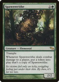 MTG Magic the Gathering Spawnwrithe (129/315) Shadowmoor HP - Image 1