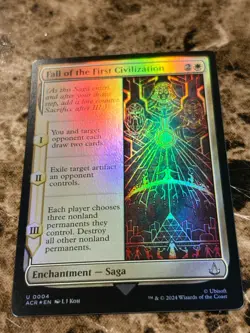 FALL OF THE FIRST CIVILIZATION Magic MTG Assassin's Creed Foil - Image 1