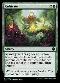 MTG Cultivate (235/401) The Lost Caverns of Ixalan Commander LP - Image 1