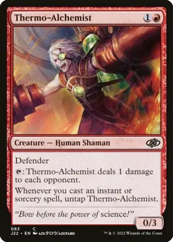 MTG Magic the Gathering Thermo-Alchemist (83/835) Jumpstart 2022 NM - Image 1