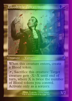 MTG Bloodtithe Harvester (427/612) Innistrad Remastered NM FOIL - Image 1