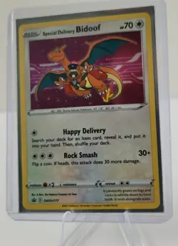 Special Delivery Bidoof SWSH177 SWSH: Sword & Shield Promo Cards Holo - Image 1