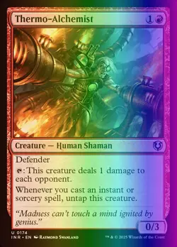 MTG Magic the Gathering Thermo-Alchemist (174/612) Innistrad Remastered NM FOIL - Image 1