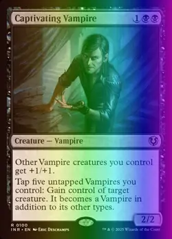 MTG Captivating Vampire (100/612) Innistrad Remastered NM FOIL - Image 1
