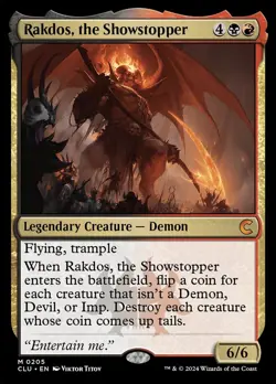 MTG Rakdos, the Showstopper (205/289) Ravnica Clue Edition NM - Image 1