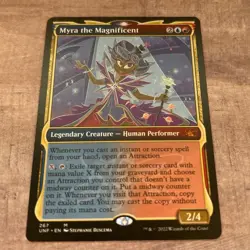 Showcase MYRA THE MAGNIFICENT x1 mtg NM-M Unfinity 1 Mythic - Image 1
