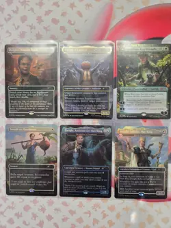 MTG Secret Lair x The Office Dwight’s Destiny Foil Edition In Hand (No Bonus) - Image 1