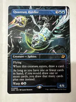Quantum Riddler (Borderless) M Edge of Eternities 305 Near Mint - Image 1