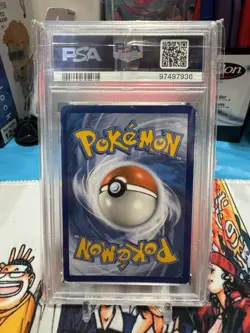 Pokemon Mewtwo-holo P.M. SM BLACK STAR Promo 2019 #SM214 PSA Near Mint 8 - Image 2
