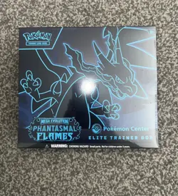 Pokemon TCG Phantasmal Flames Pokemon Center ETB Elite Trainer Box - New Sealed - Image 1