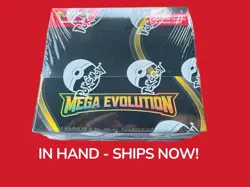 POKEMON MEGA EVOLUTION ENHANCED BOOSTER BOX NEW SEALED - IN HAND - SHIPS NOW! - Image 1