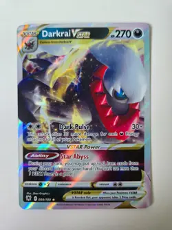 Pokemon Darkrai VSTAR 99/189 - Astral Radiance Holo Rare - Image 1