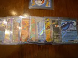 Pokemon 9 Card Lot All Raw Near Mint - Image 1