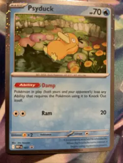 Pokemon - Psyduck 007 - Mega Evolutions Promo Holo Cosmos - Image 1