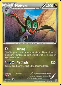 Pokemon Noivern (112/191) BREAKthrough LP REVERSE HOLO - Image 1