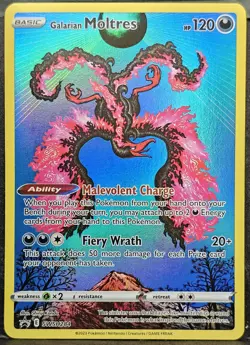Galarian Moltres Holofoil SWSH284 Promo SWSH: Sword & Shield Promo Cards NM - Image 1