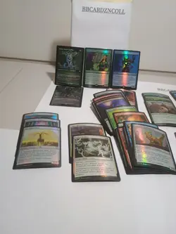 MTG Commander Legends 72 Card Lot All Foil Cards-Commons-Unc- Rares NM/NM+ - Image 4