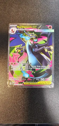 Mega Charizard X EX 109/094 English - Pokemon TCG Phantasmal Flames 🔥 Near Mint - Image 1