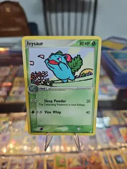 Pokemon Ivysaur 34/100 Reverse Holo Crystal Guardians 2006 TCG HP - Image 1