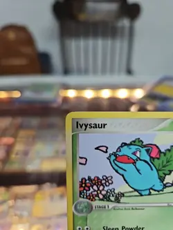 Pokemon Ivysaur 34/100 Reverse Holo Crystal Guardians 2006 TCG HP - Image 2