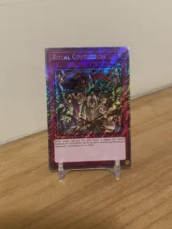 Yugioh - Royal Oppression Platinum Secret Rare - RA04-EN120 - Image 1