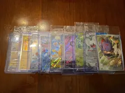 Pokemon 9 Card Lot All Raw Near Mint - Image 1