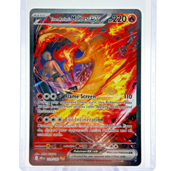 Pokemon TCG Team Rockets Moltres EX Destined Rivals Card 229/182 SIR - Image 3