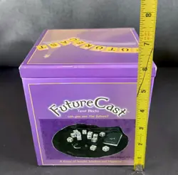 Y2K Rare Tarot Card Dice Blocks Game Divination Fortune Telling 2004 Future Cast - Image 4