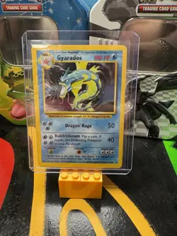 Gyarados 7/130 Base Set 2 2000 Holo Rare WOTC Pokemon Card TCG - Image 1