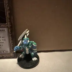 Yugioh Dungeon Dice Monsters DDM Crocozaurus Figure + Card B2-03 96KT - Image 2