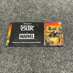 MTG: Secret Lair Marvel's Spider-Man: Venom Unleashed (Colors), Worn Packaging - Image 1