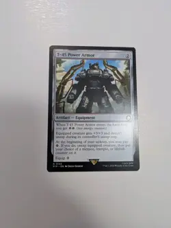MTG - T-45 Power Armor - Fallout (PIP) NM/M Condition - Image 1