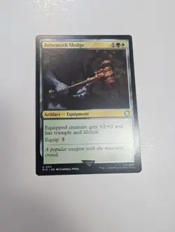 MTG - Behemoth Sledge - Fallout (PIP) NM/M Condition - Image 1