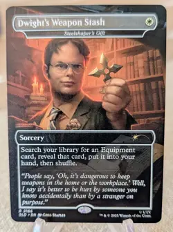 Secret Lair x The Office: Dwight's Destiny Dwight's Weapon Stash REGULAR 2166 - Image 1