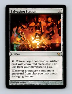 Salvaging Station Fifth Dawn Non-Foil MTG NM - Image 1